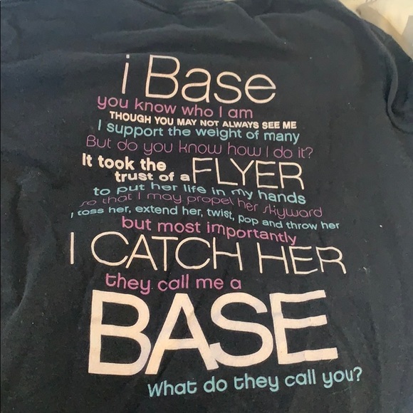 Cheerleading t shirt - Picture 2 of 2